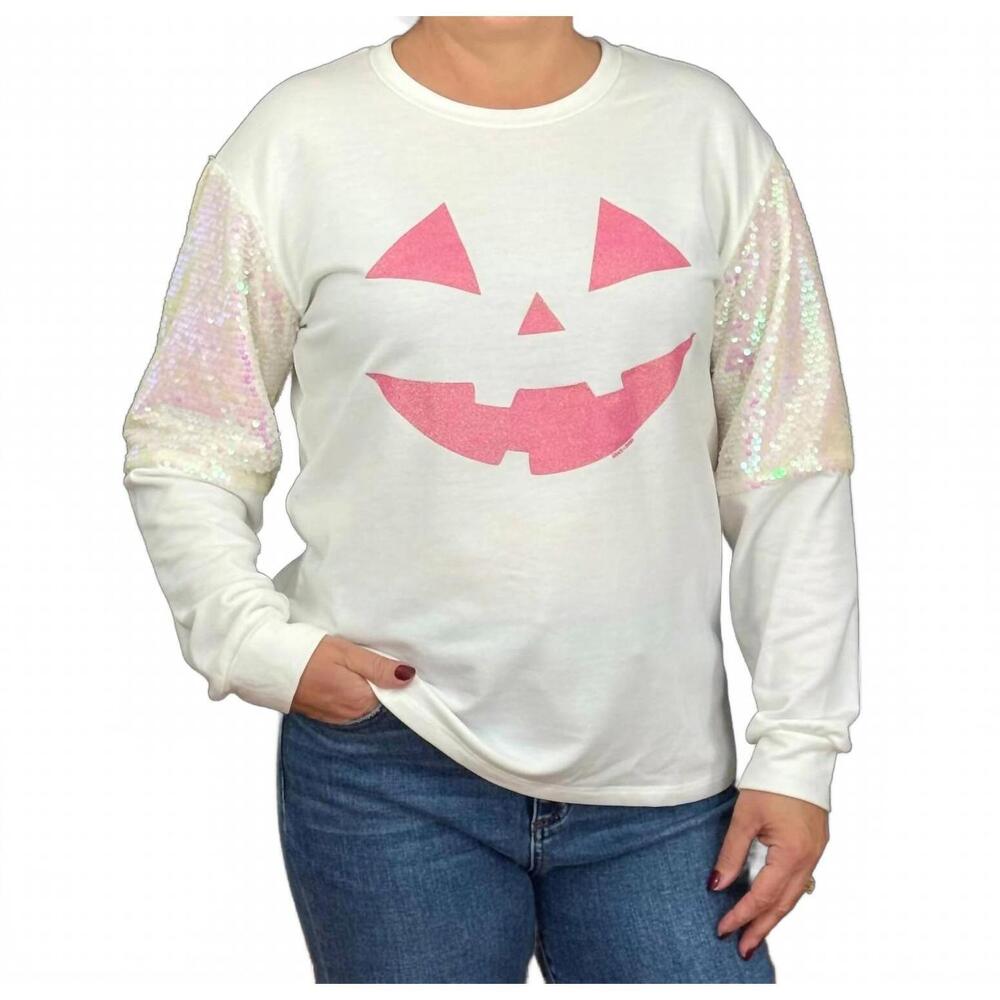 NEW SOUTHERN GRACE jazzy jackie top in white